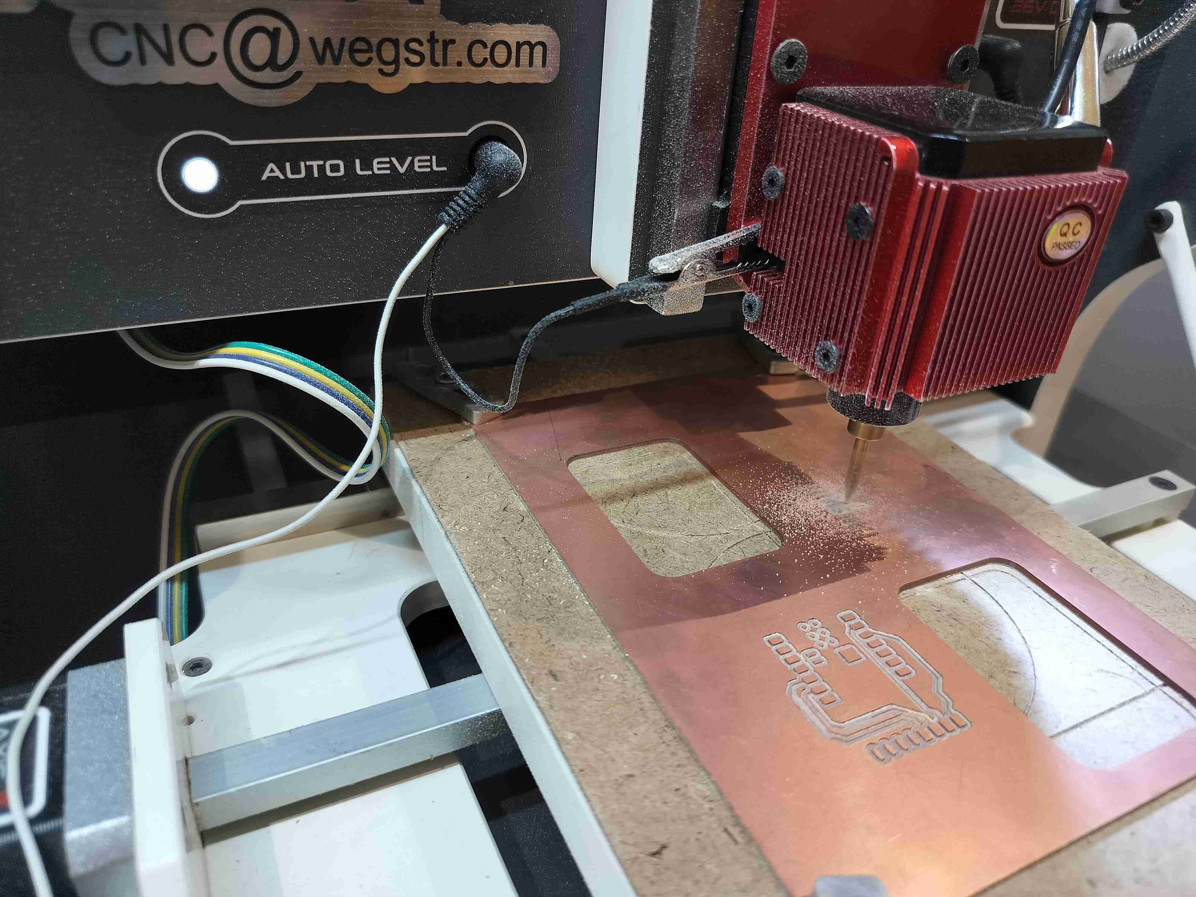 Machine and Copper Plate Setup